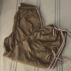 Women's Tan Jogger Pants